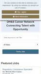 Mobile Screenshot of careers.ohsonline.com